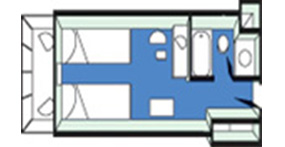 维多利亚五标间平面图