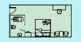 美维凯珍行政套房平面图