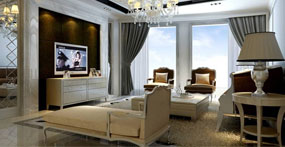 长江二号总统套房效果图