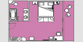 总统一号总统套房平面图